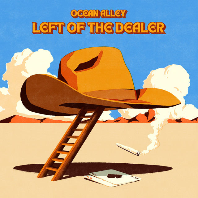 Ocean Alley "Left of the Dealer" single art © Nick Curl