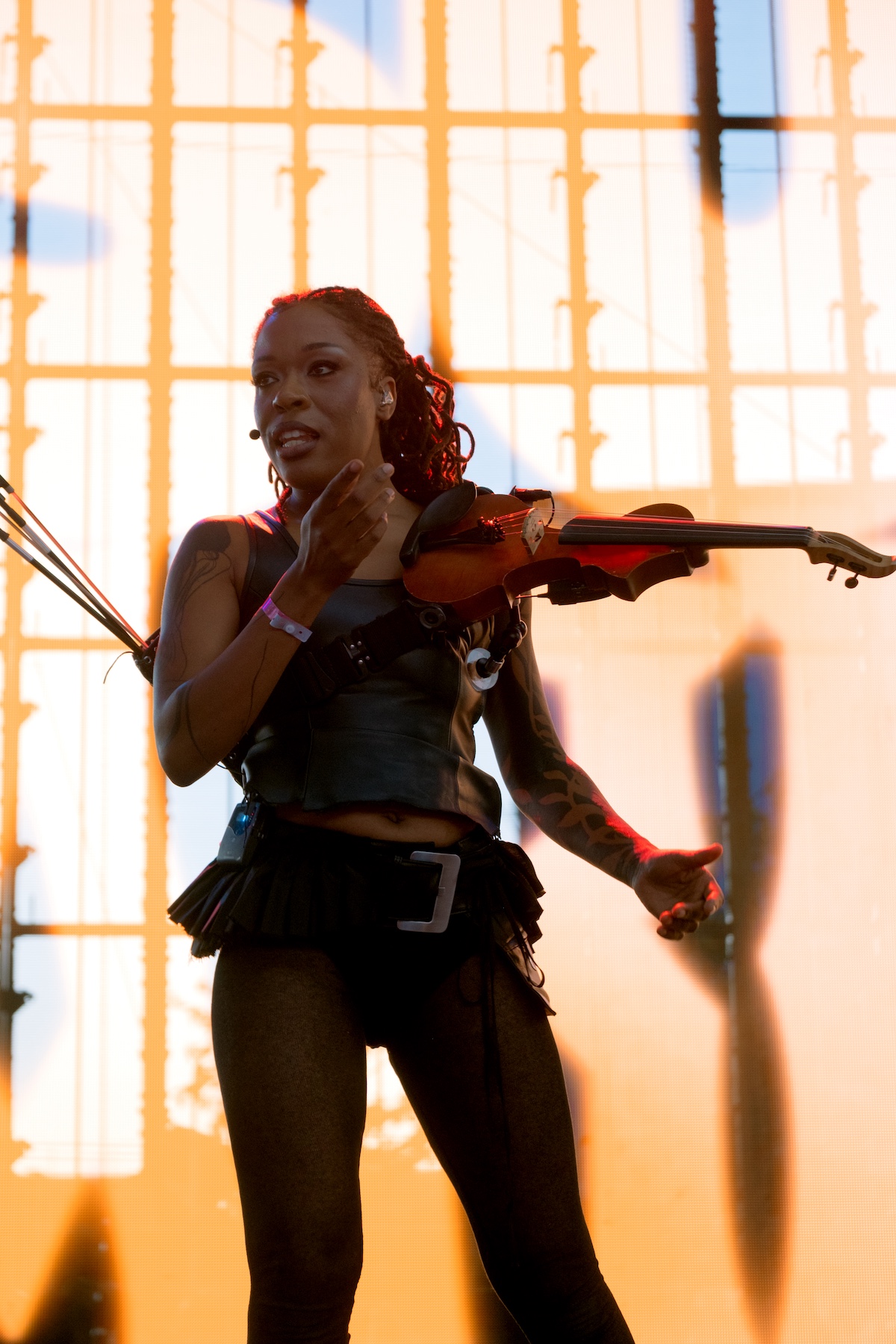 Sudan Archives at There Goes The Neighborhood 2025 © Skyler Kim