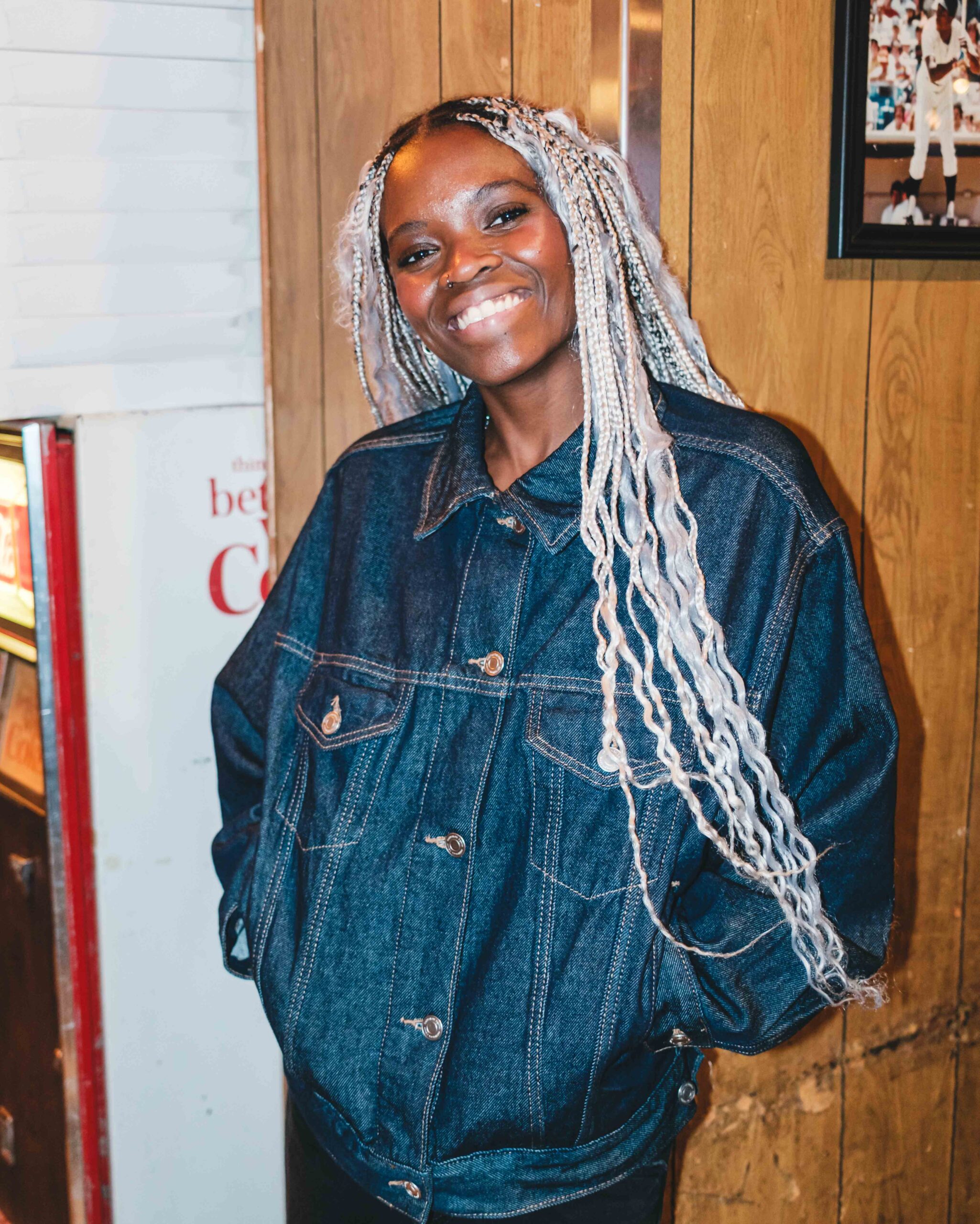 Hannah Jadagu at Paulie Gee’s in Brooklyn, NY on October 23, 2025 © Emilio Herce