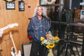 Hannah Jadagu at Paulie Gee’s in Brooklyn, NY on October 23, 2025 © Emilio Herce