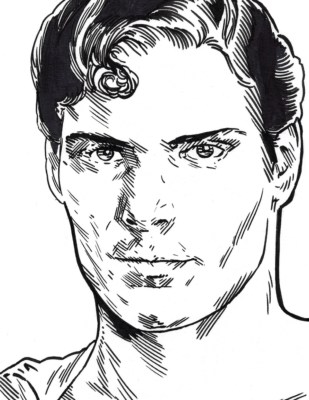 Portrait of a Man of Steel, circa 1977 © Aidan Moyer