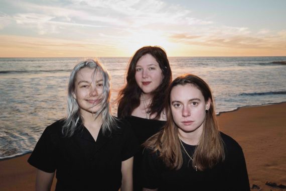 boygenius (L-R: Phoebe Bridgers, Lucy Dacus & Julien Baker) © Harrison Whitford