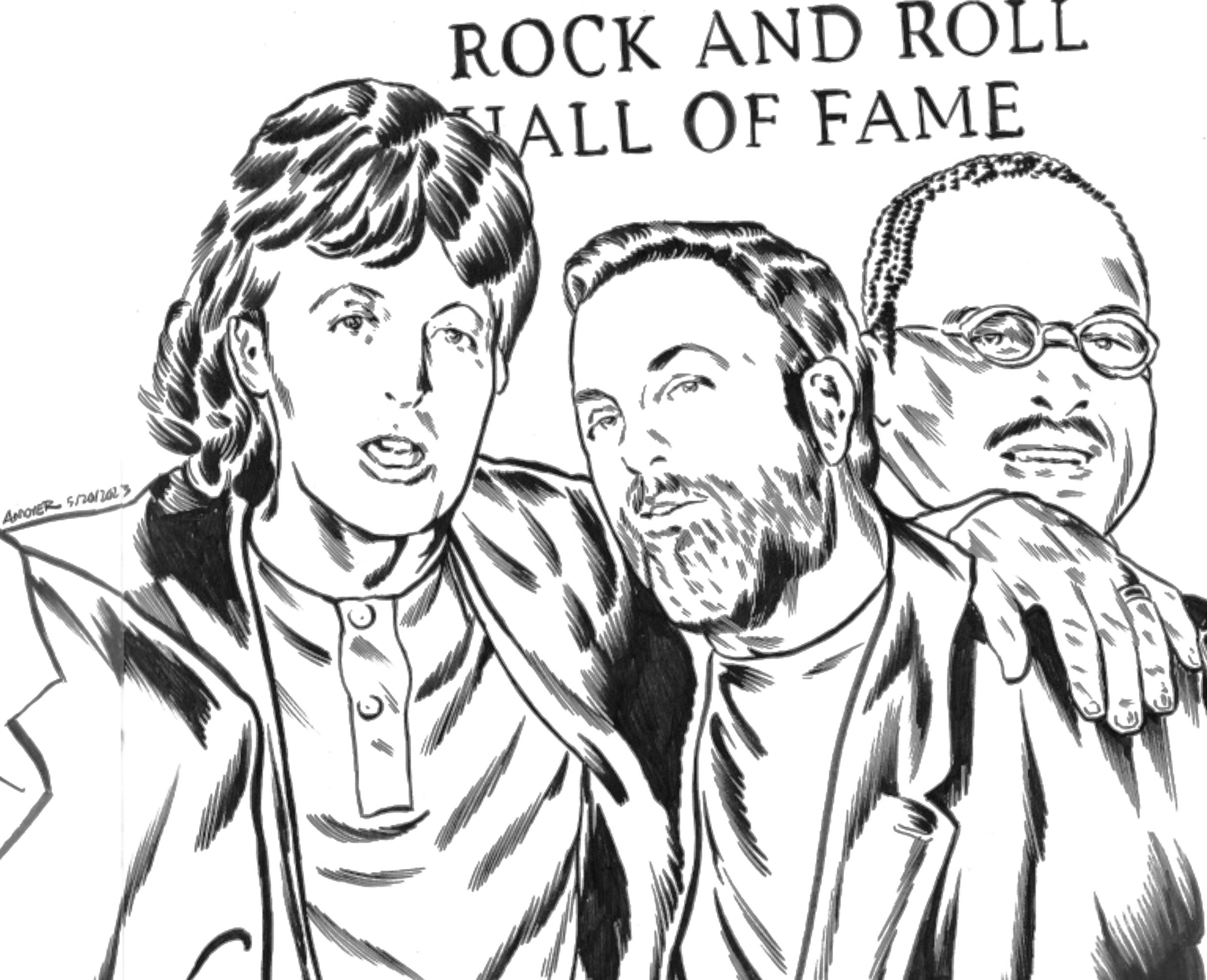 Class of ‘99: McCartney and Joel were honored alongside Pervis Staples of the Staples Singers, among others © Aidan Moyer