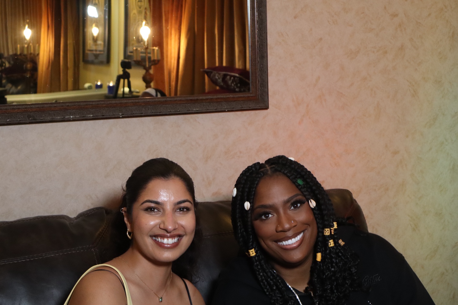 Kamaiyah with the author at the Fox Theater © Ankita Bhanot