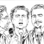 Il Volo's Piero Barone, Gianluca Ginoble and Ignazio Boschetto circa their Christmas performance, December 2025 © Aidan Moyer