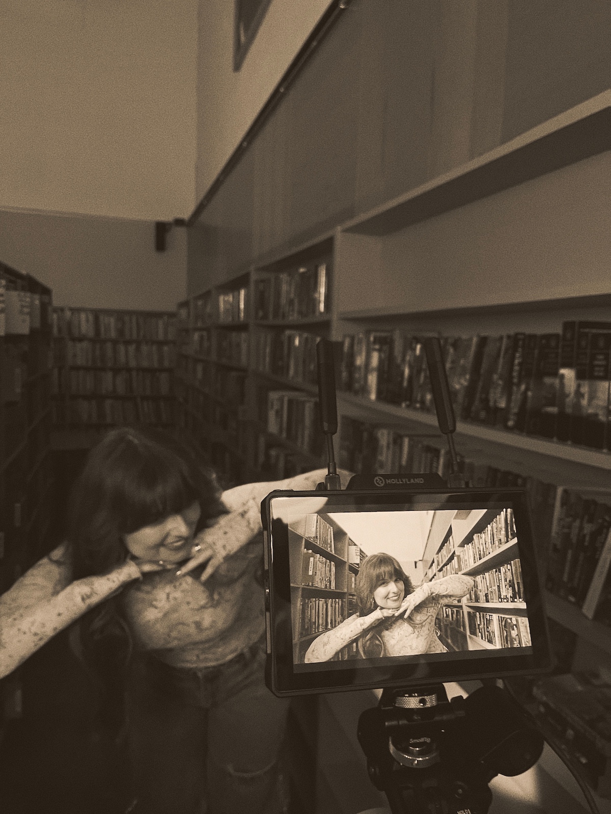 Ivory Layne "Skim" music video BTS shot