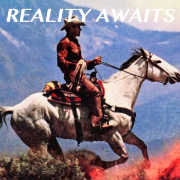 The Strokes' Reality Awaits album art — Untitled (Cowboy) 1989 courtesy of Richard Prince