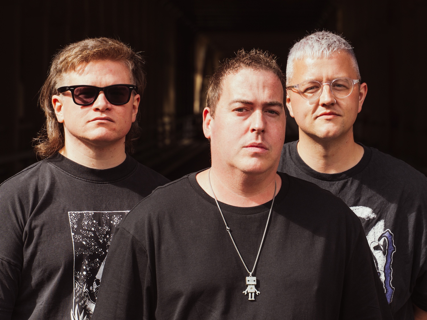 Tired of Fighting are: Nic Wood (vocals and guitar), George Sharpe (bass), and Kev Nolan (drums) © Adam Lang
