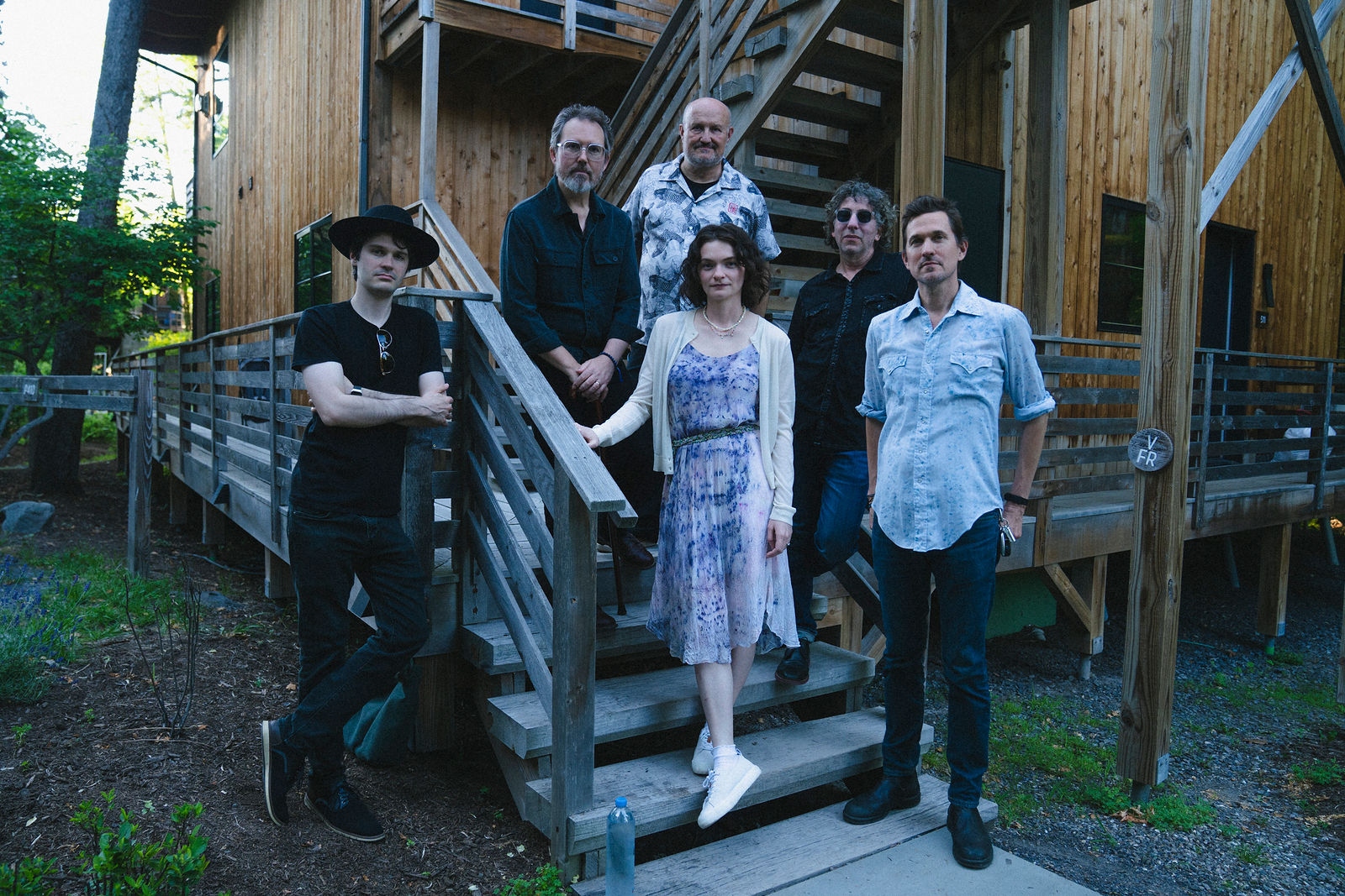 Ginger Winn, Lost Leaders, and their bandmates © Brooklyn Zeh