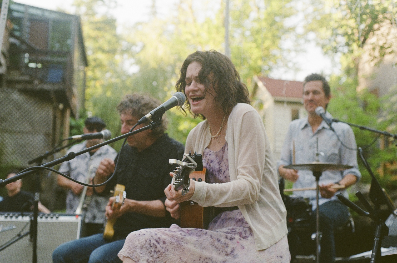 Ginger Winn and Lost Leaders at Waterfall Sessions III © Brooklyn Zeh
