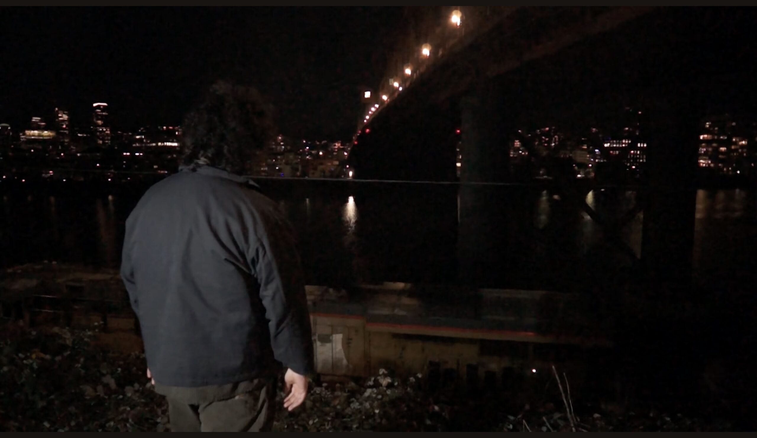 BendreTheGiant "i went to jump in front of a train…" music video still