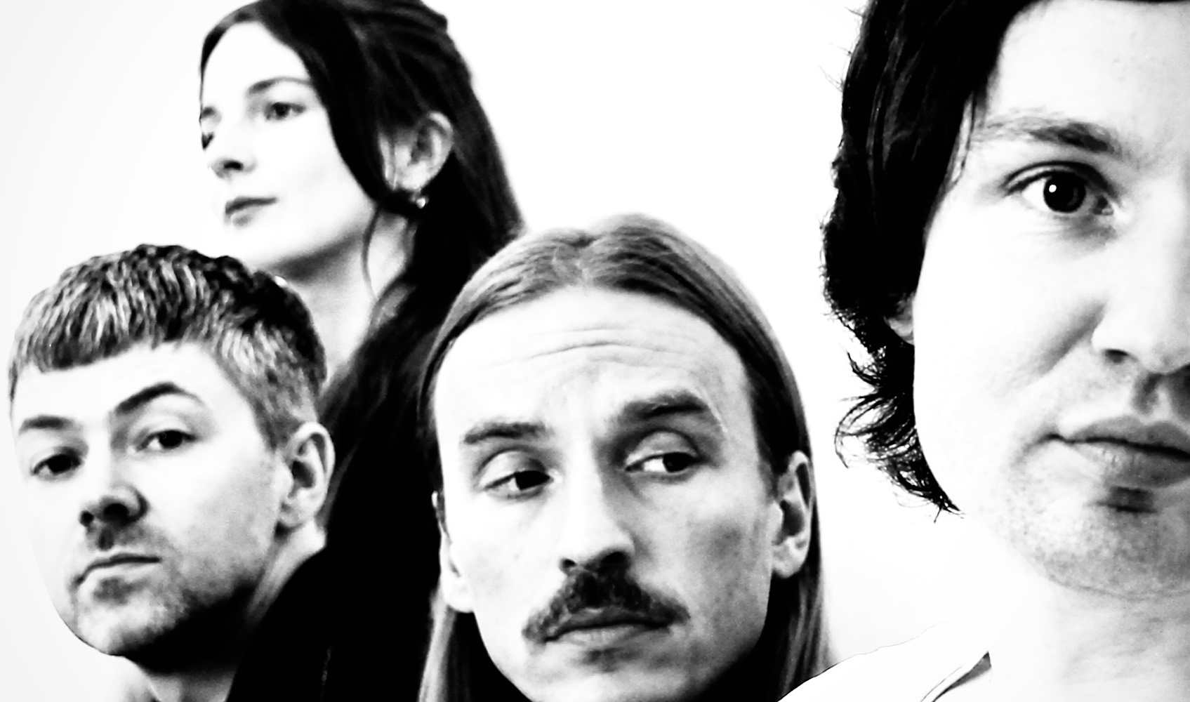 Ferguson Hi-Fi are: Pete Ferguson, Darren McCaughey, Rachel Wilson, and Shaun Hood © Grant Stewart