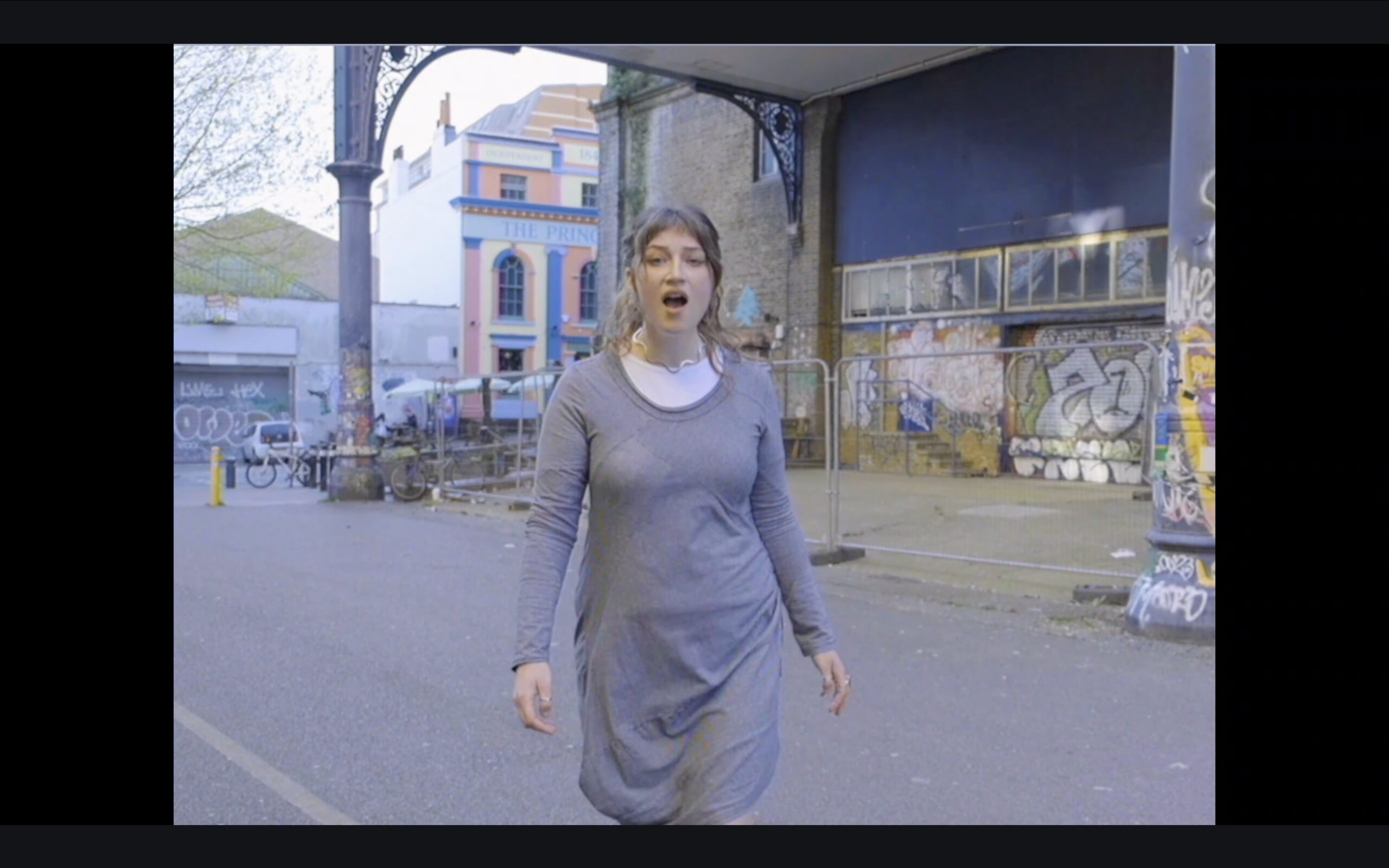 Larlin "Sondheim" music video still
