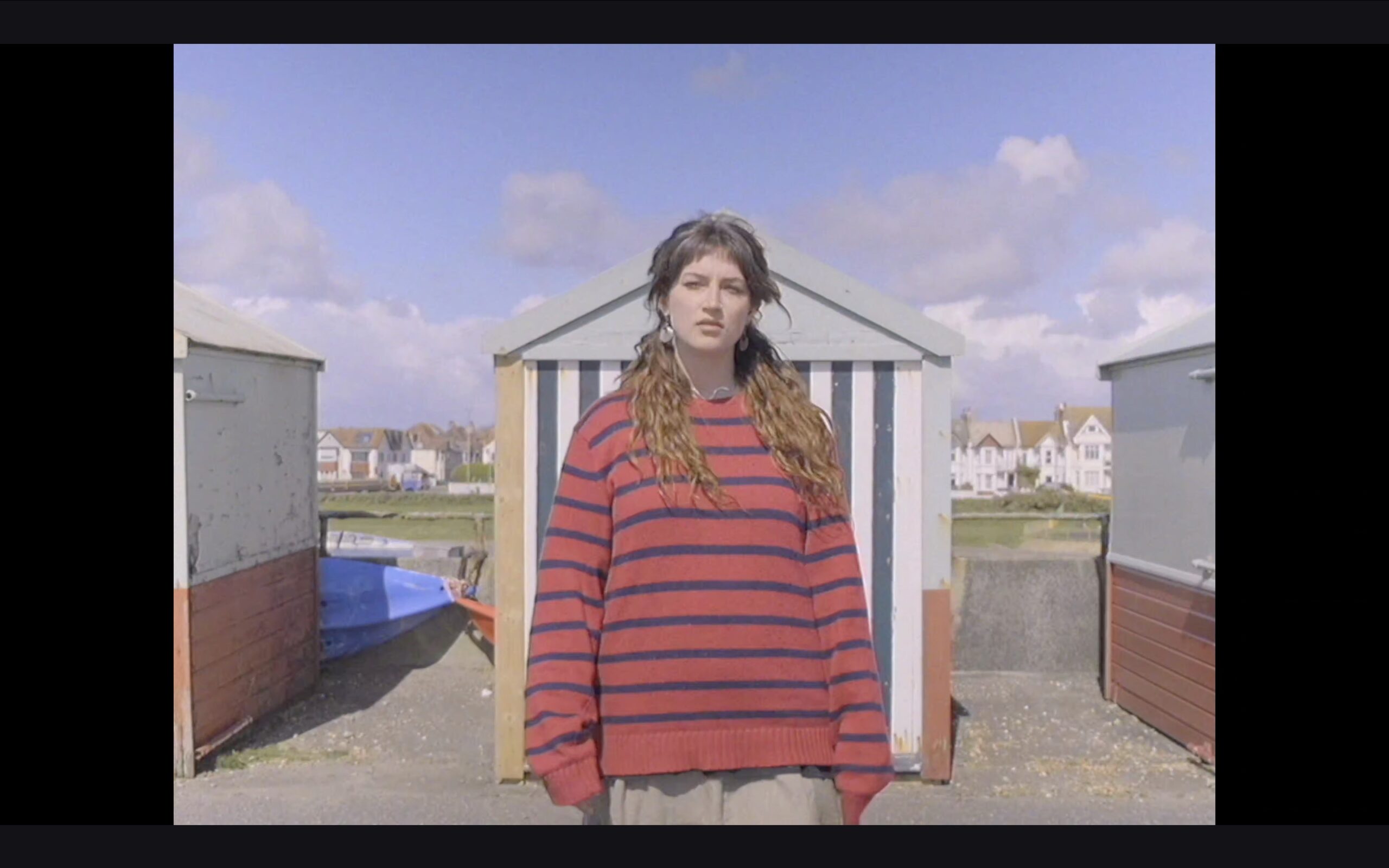 Larlin "Sondheim" music video still