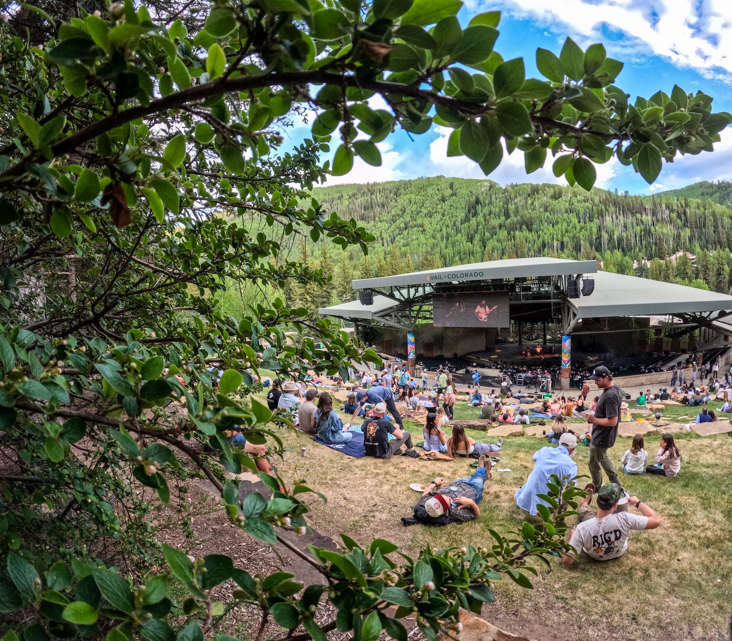 Vail's Gerald R. Ford Amphitheater, known to locals as "The Amp"