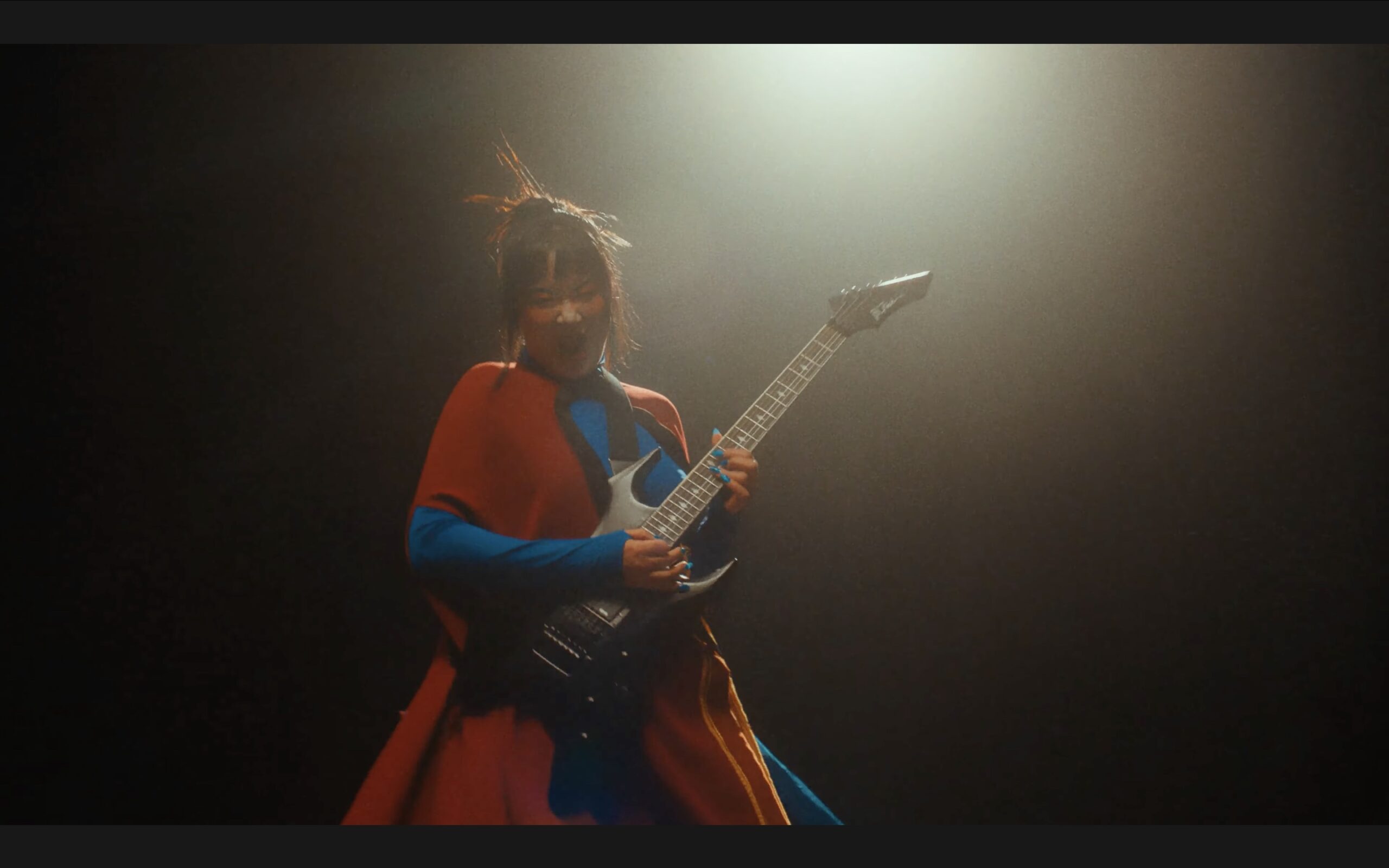 King Mei Mei "Slow Strobe Light" music video still © Anima Works