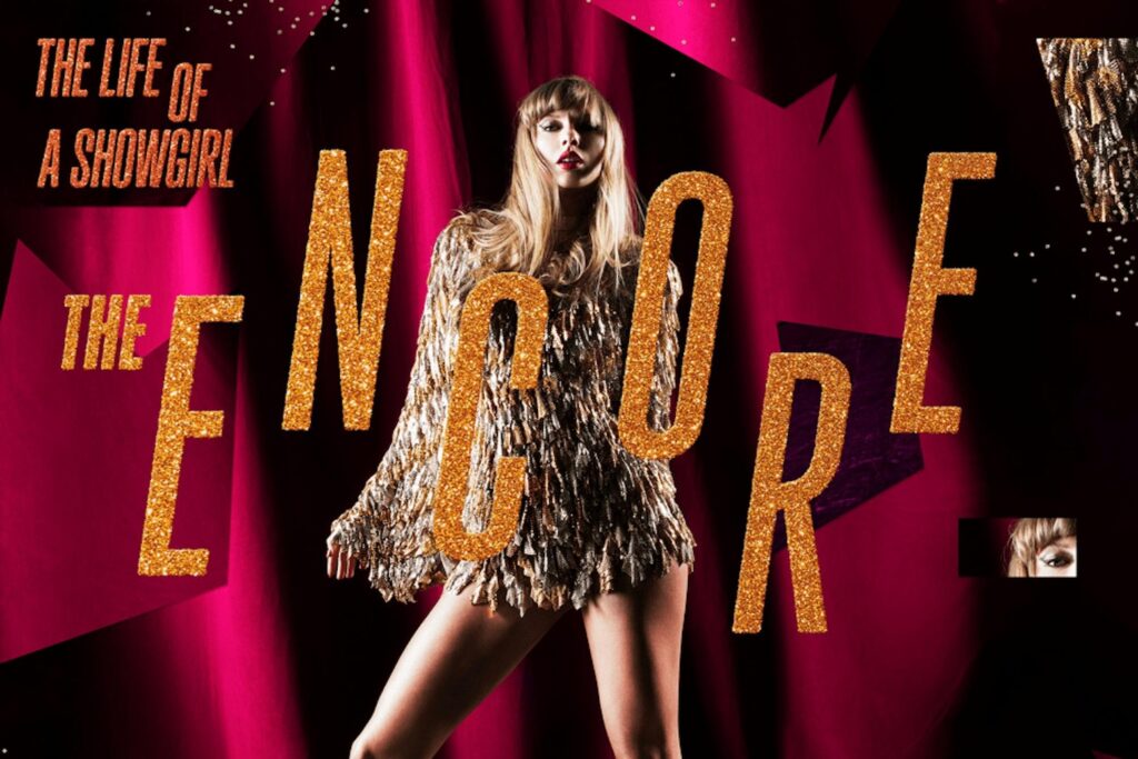 The Life of a Showgirl: The Encore - Taylor Swift album art